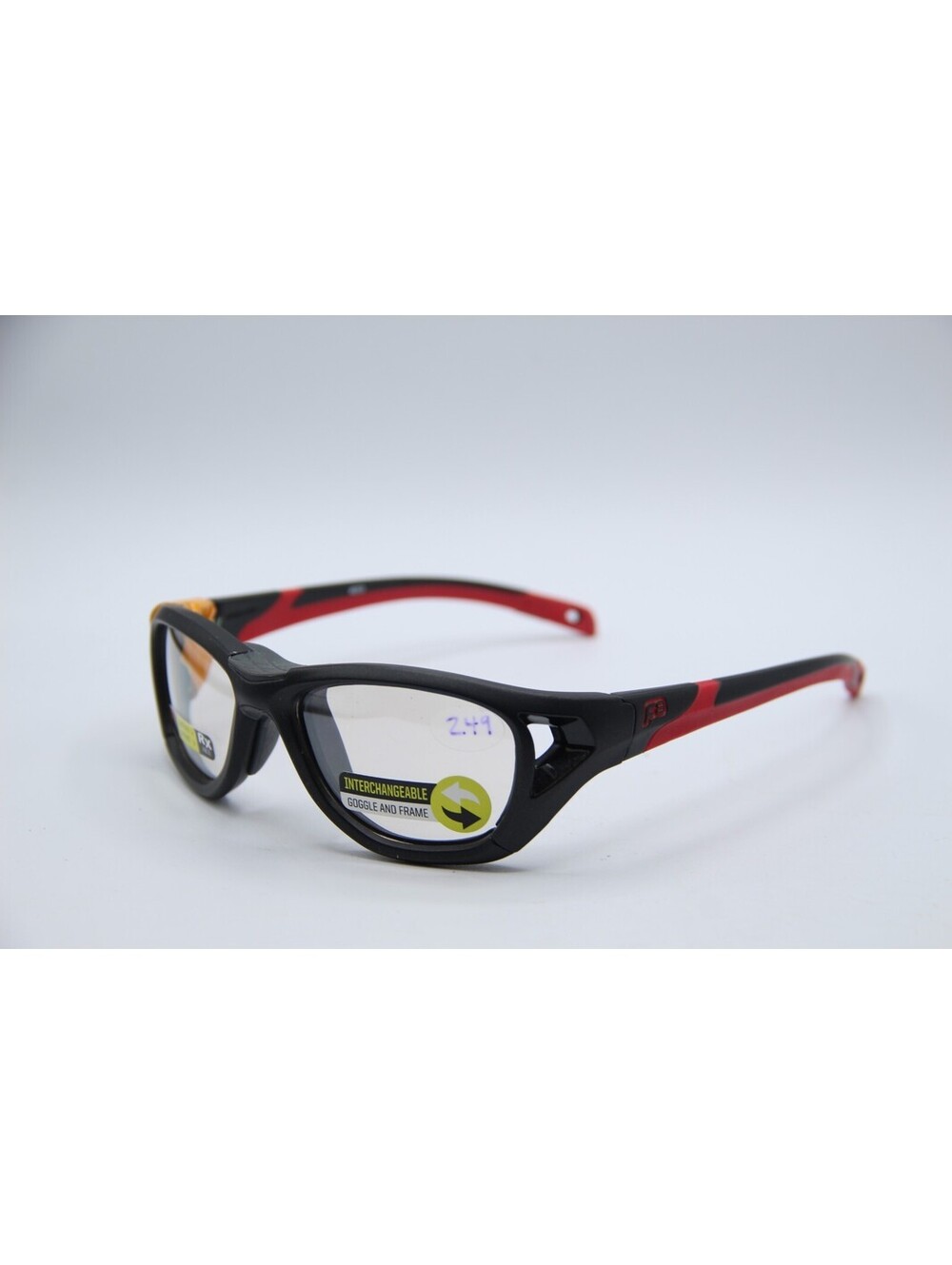 Liberty Sport Rec Specs Sport Shift 203 Black Red Authentic Eyeglasses 52-16